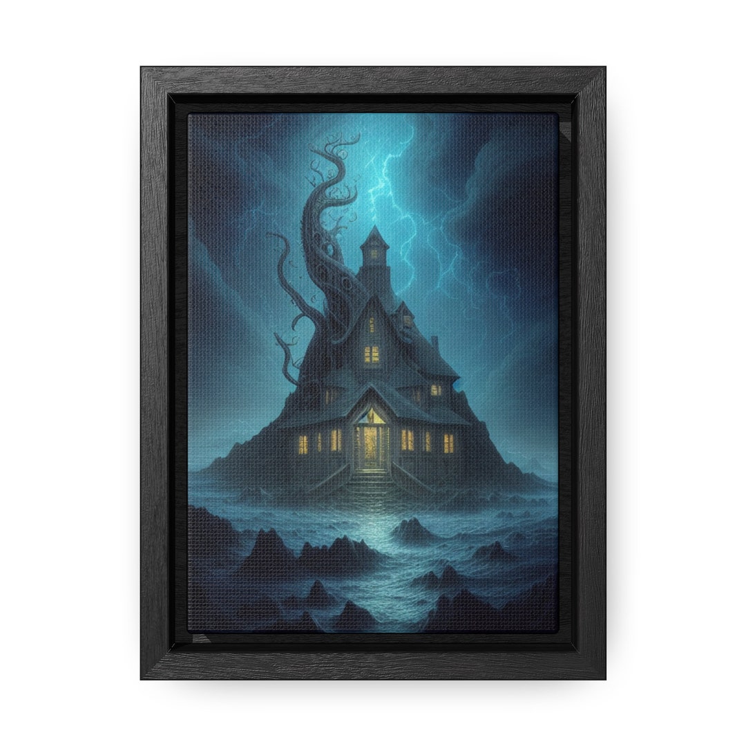 Lovecraft Horror Gallery Canvas Wraps, Vertical Frame - Etsy
