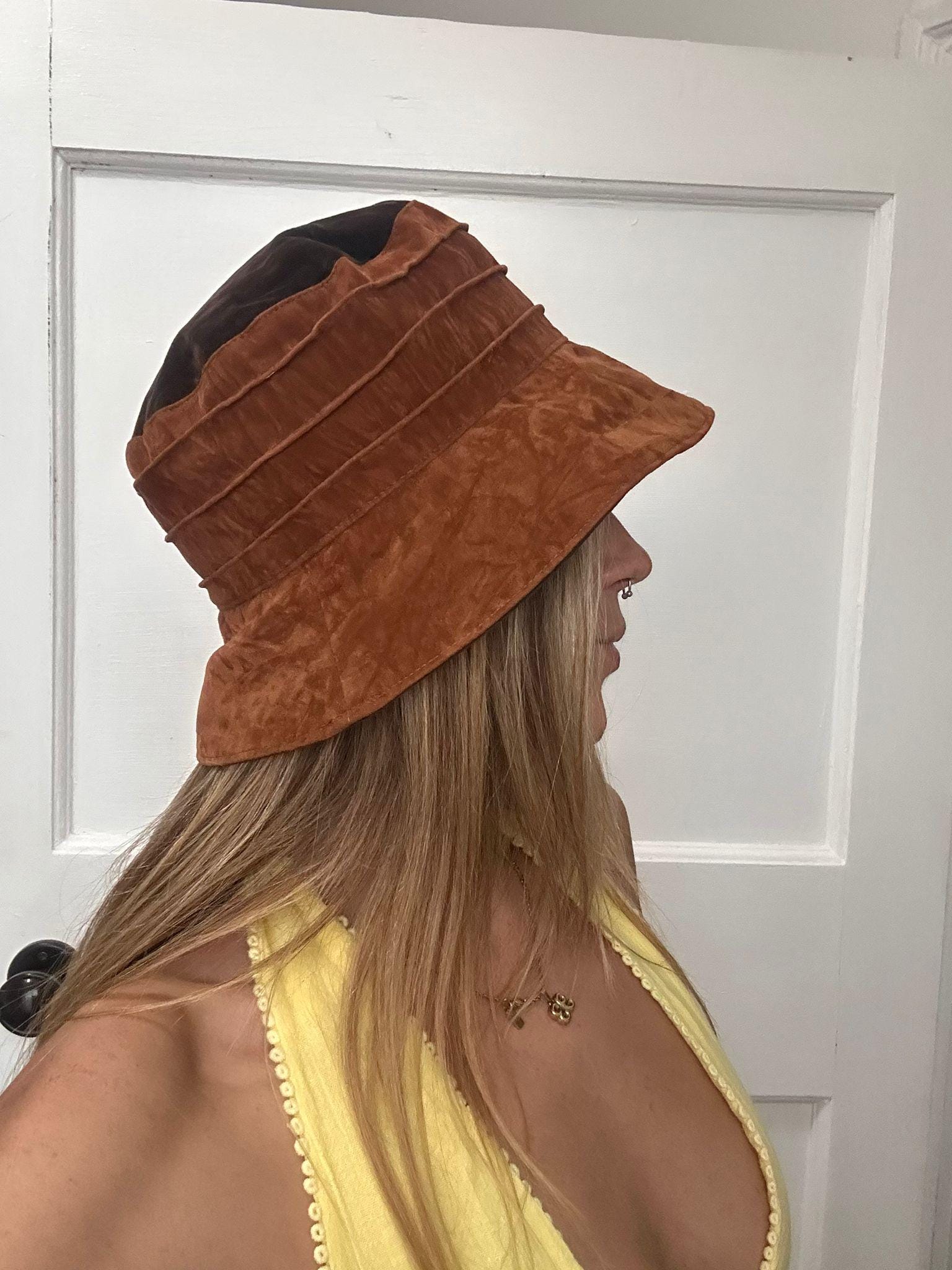 90s Suede Hat - Etsy Singapore display picture 1