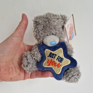 Me to You Tatty Teddybär, 5 "süßer sammelbarer Bär, blauer Nasenbär, mty, Just for You, mit Tags, Geschenkidee