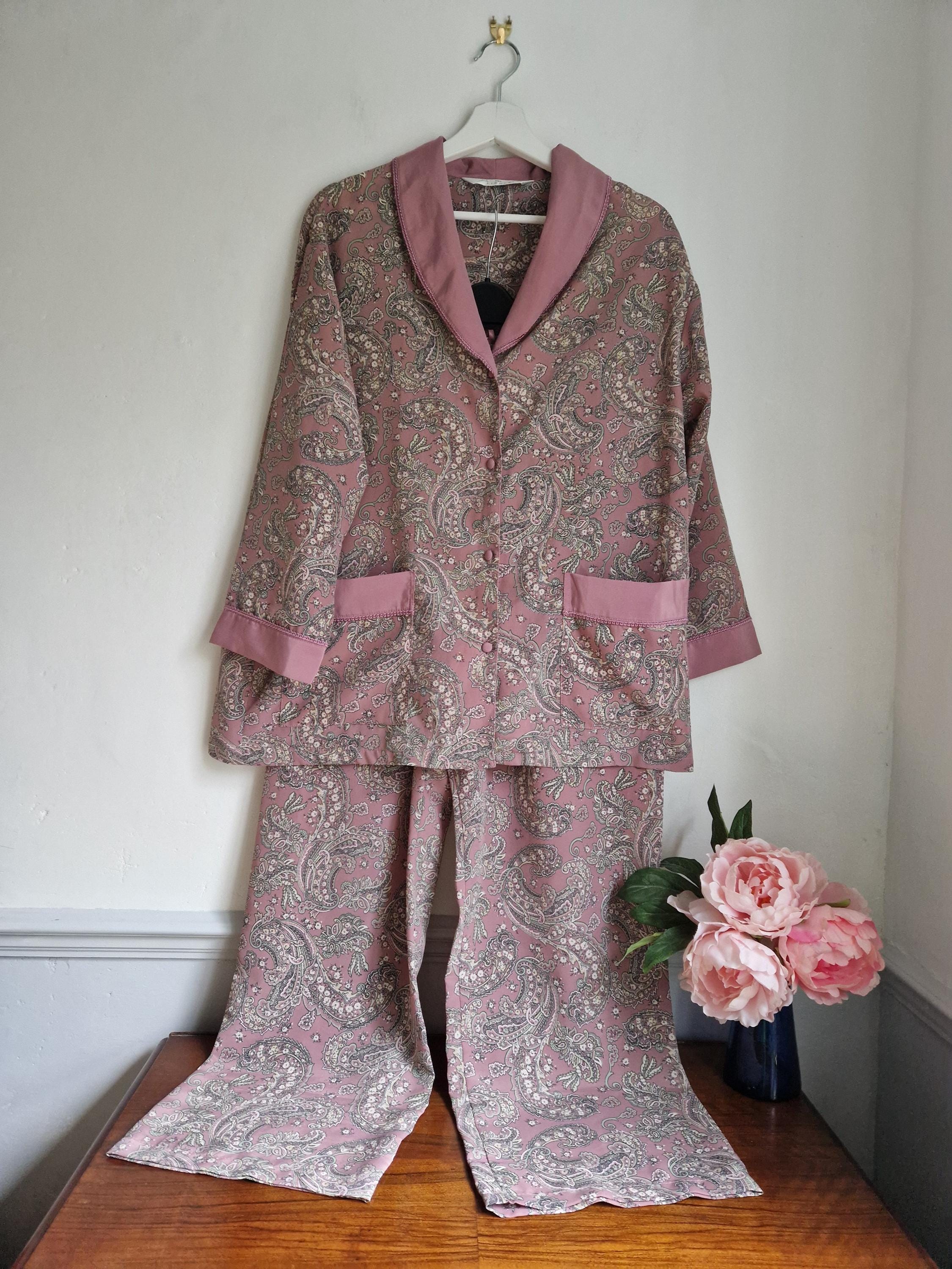 Womens paisley pyjamas sale