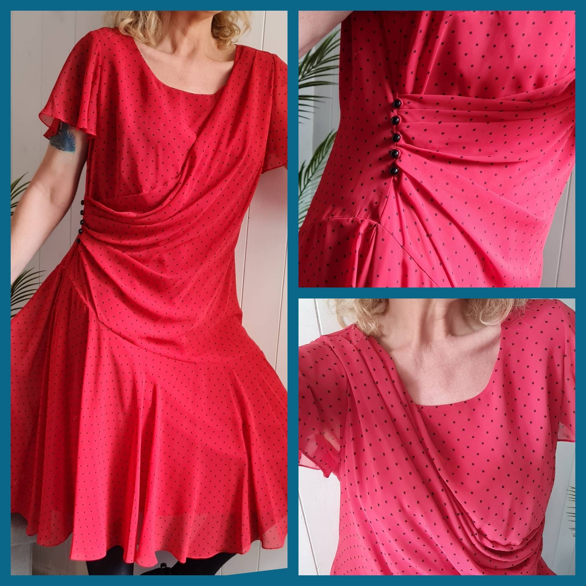 Jacques vert cheap polka dot dress