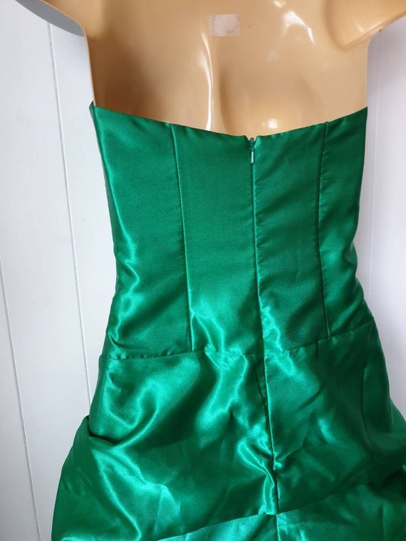 Vintage corset dress, Jessica McClintock, Gunne S… - image 5