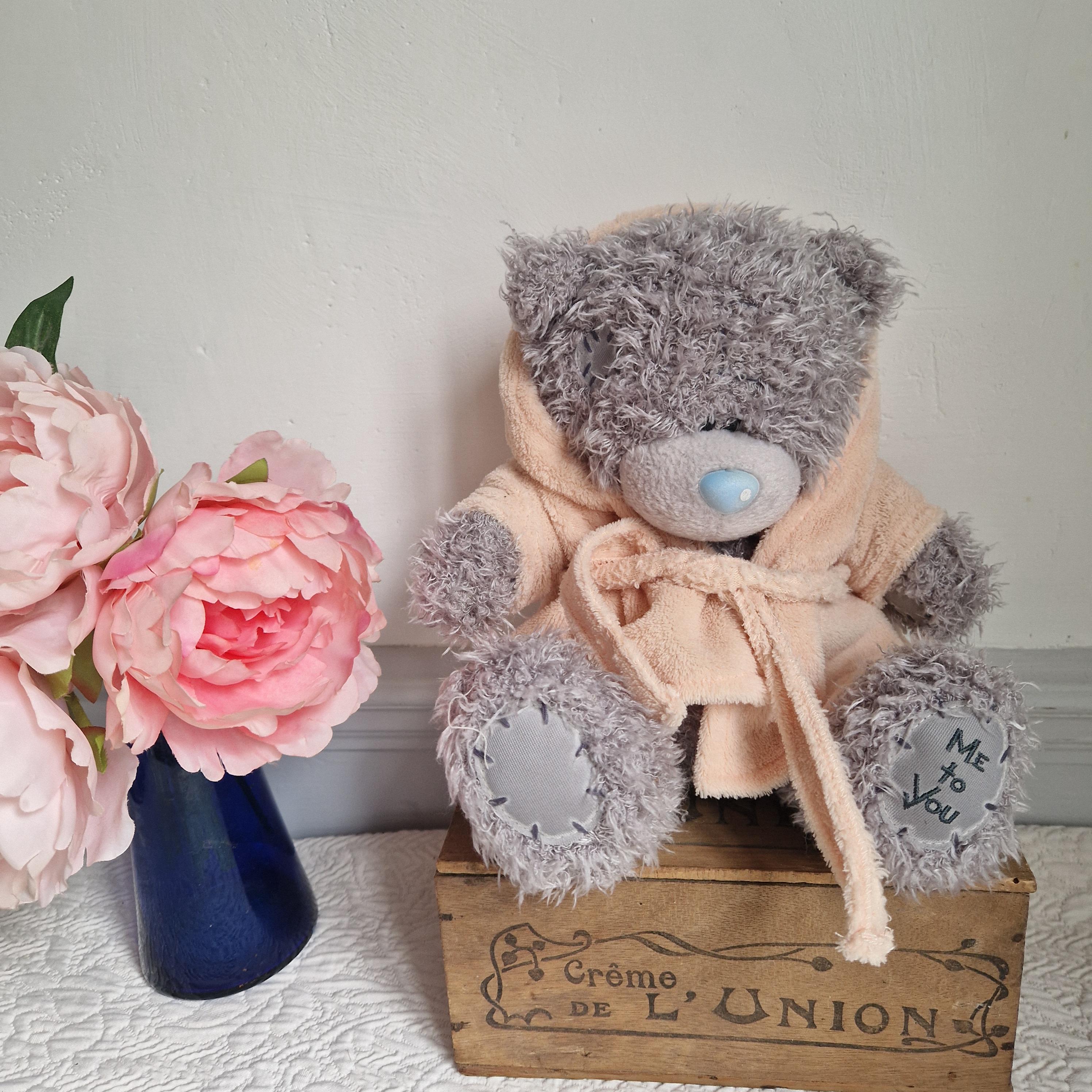ladies tatty teddy dressing gown Bear in Dressing Gown, Robe, Me to You Tatty Teddy Bear, Cute Collectable  Bear, Blue Nose Bear, Mty