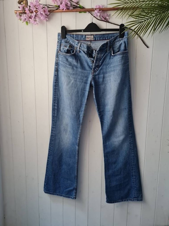 Bakken vrijheid diepte Vintage Jeans Tommy Hilfiger Low Rise Boot Cut Faded - Etsy