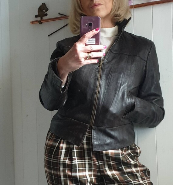 Vintage Leather Jacket by Vera Pelle 