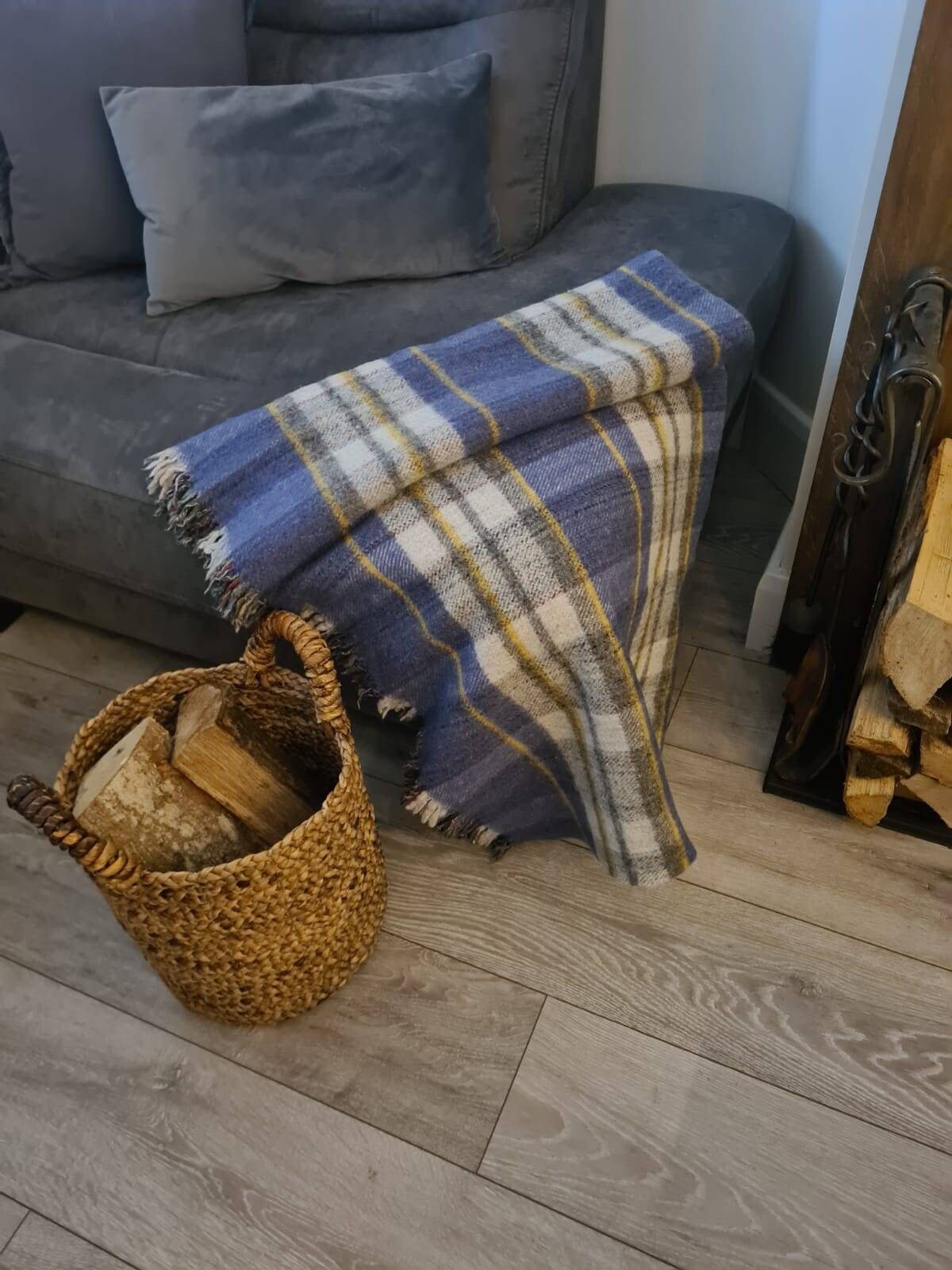 100% Pure Laine Tweed Tissu Tissé En Yorkshire UK - Réf 5060917494977