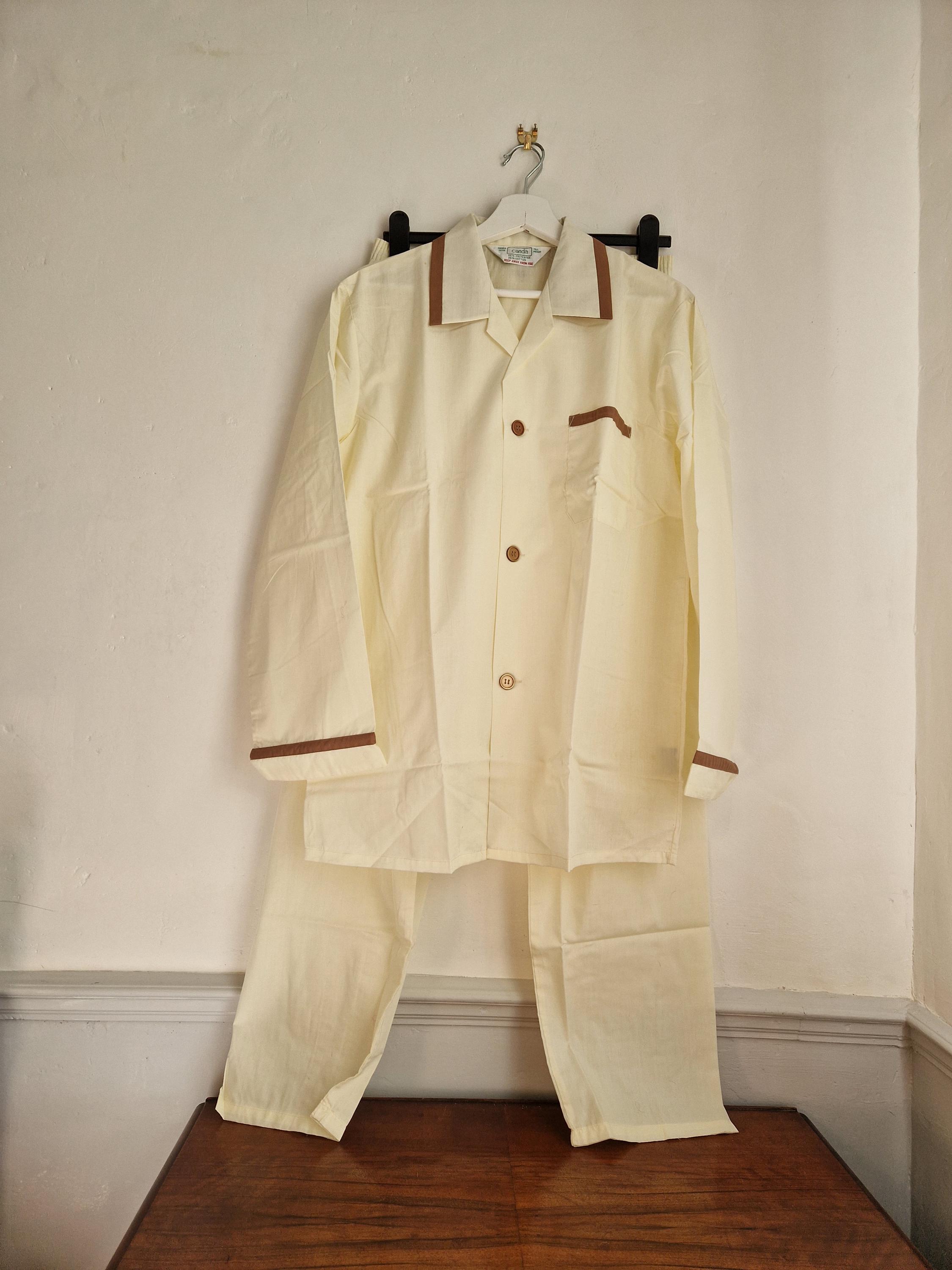 Vintage pyjamas mens sale