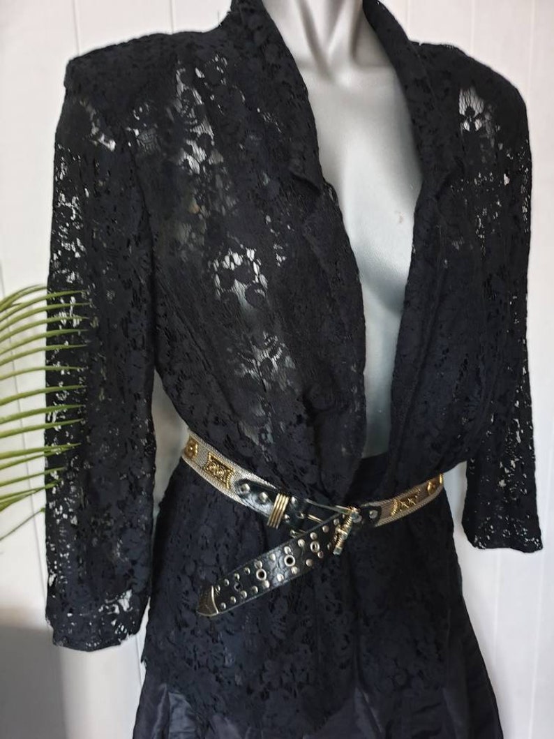 lace evening jacket