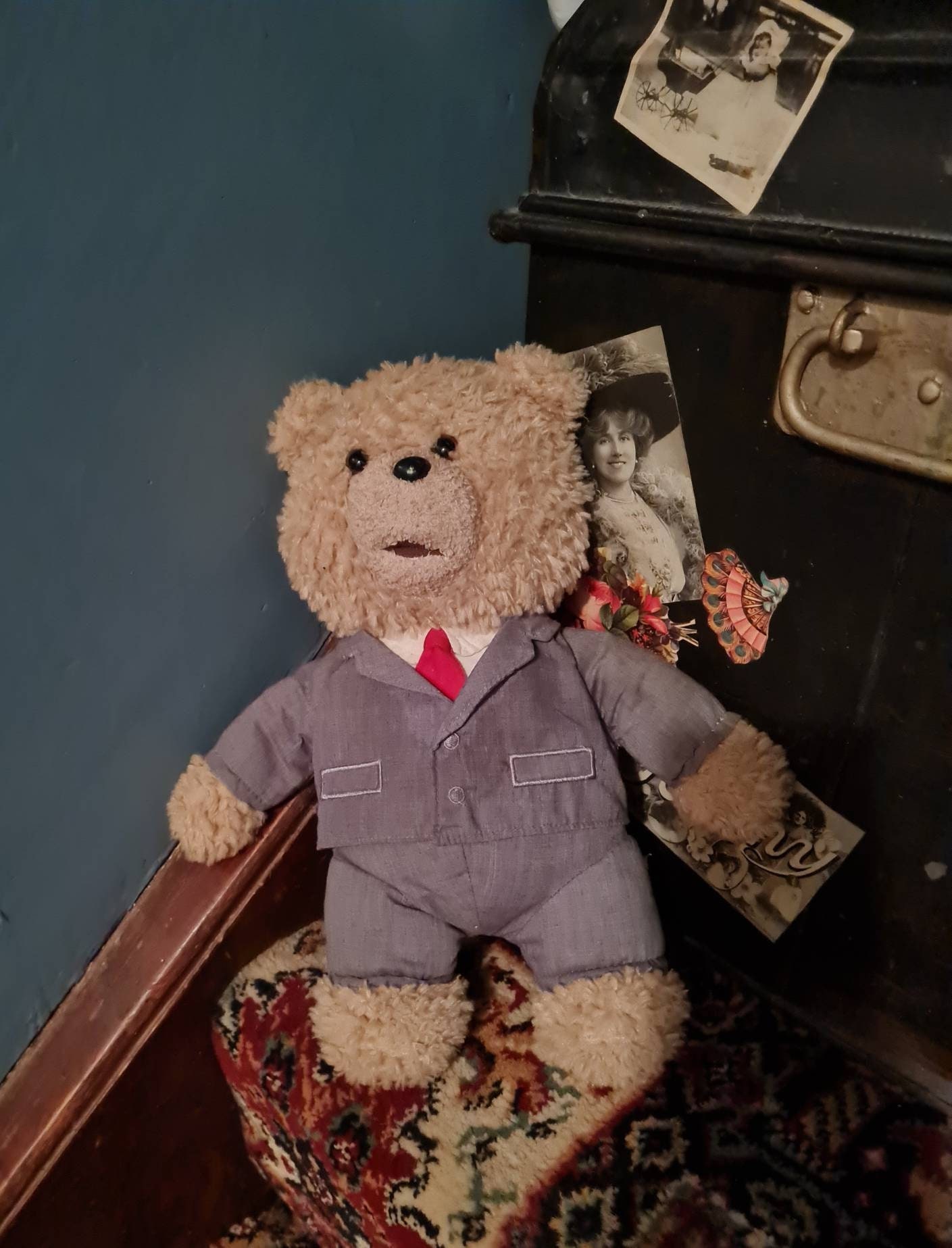 Ted Ted Movie Plush Toy Collectable Bear Ted Merchandise Ted in Suit and Tie Collectable Teddy Bear Etsy India