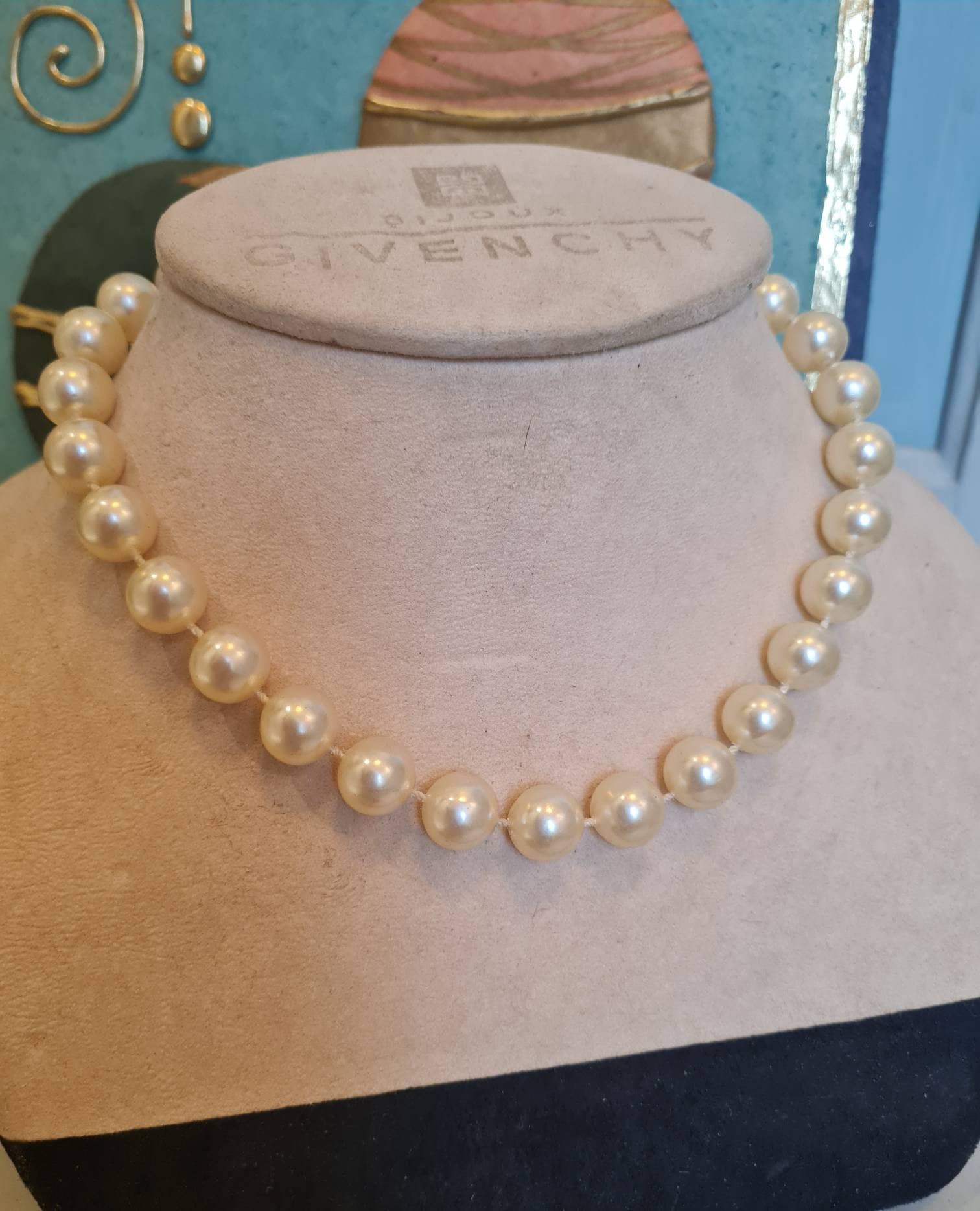 Amazon.com: Aimimier 1920s Vintage Big Faux Pearl Strand