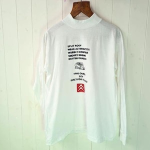 Vintage citroen 2cv long sleeved tshirt, sweatshirt, 2cv enthusiast