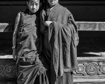 Young monks in Bhutan, 2011