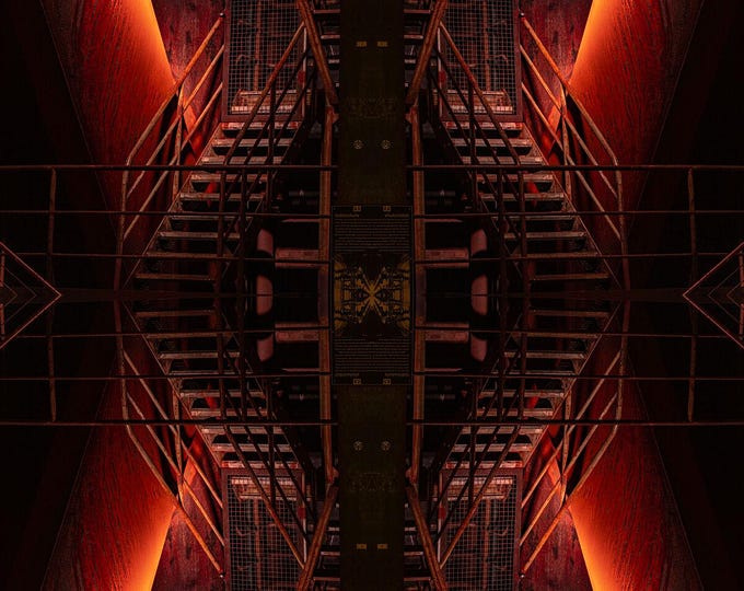 Landschaftspark Duisburg - abstract