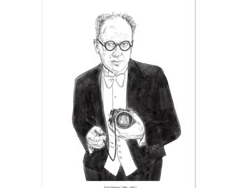 Famous Photographers - Erich Salomon - Premium Poster on matte paper