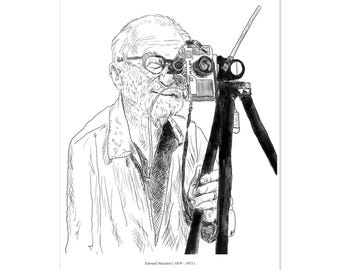 Famous Photographers - Edward Steichen - Premium Poster on matte paper