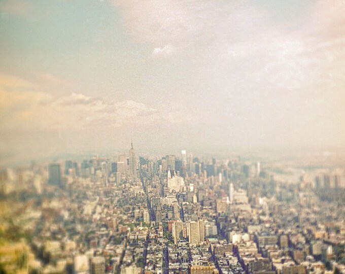 New York - view from the World Trade Center, 1998