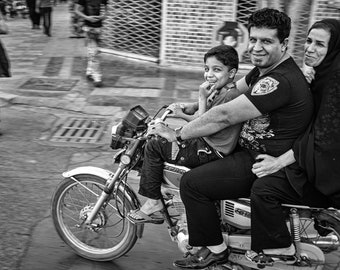 Family in Iran, 2016