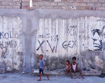 Kids in Praia, Cape Verde 2018