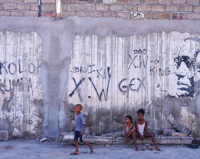 Kids in Praia, Cape Verde 2018