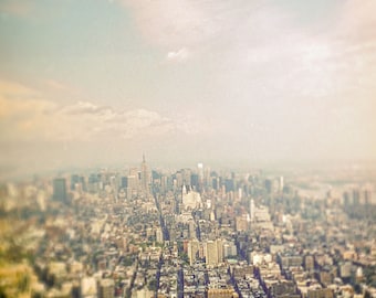 New York from the WTC, 1998 - Recaptured 2023