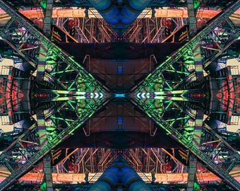 Landscape Park Duisburg - abstract