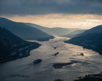 View of the Rhine, Rheinsteig 2019