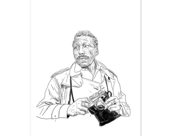Famous Photographers - Gordon Parks - Premium Poster on matte paper