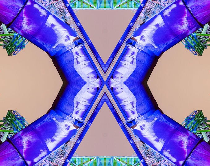 Landschaftspark Duisburg - abstract