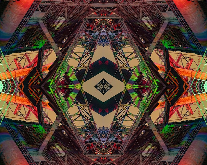 Landschaftspark Duisburg - abstract