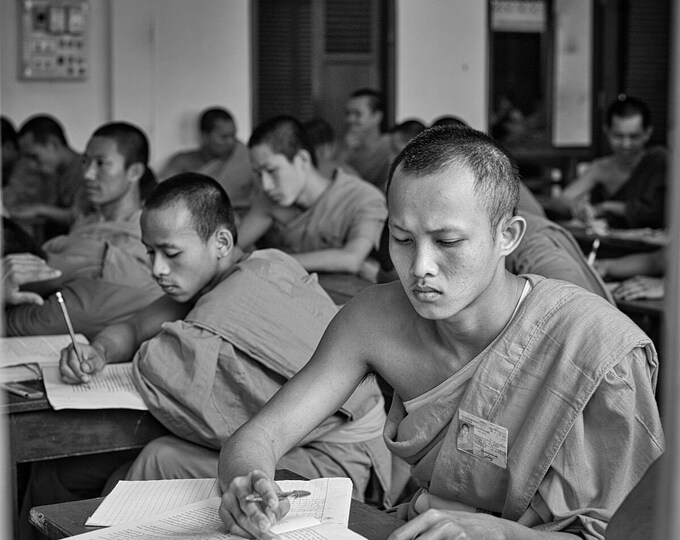 Learning novices in Laos, 2011