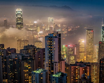 Hong Kong at Night, 2012