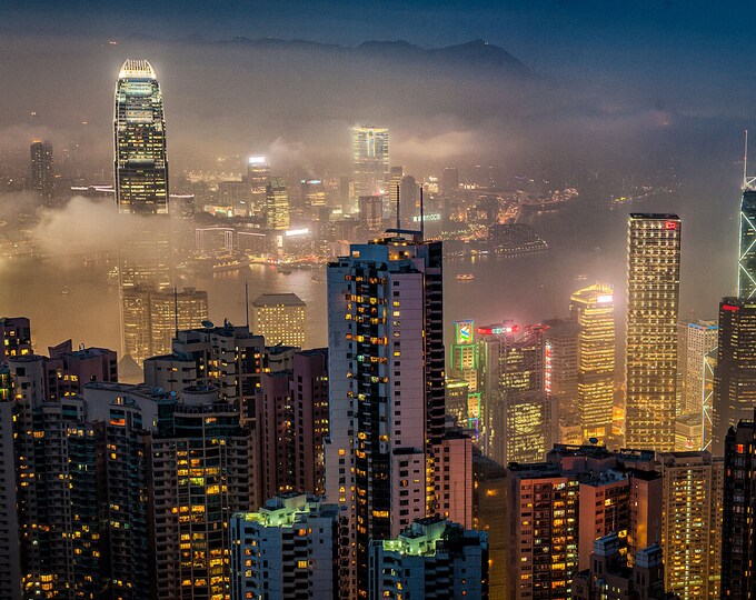 Hong Kong at Night, 2012