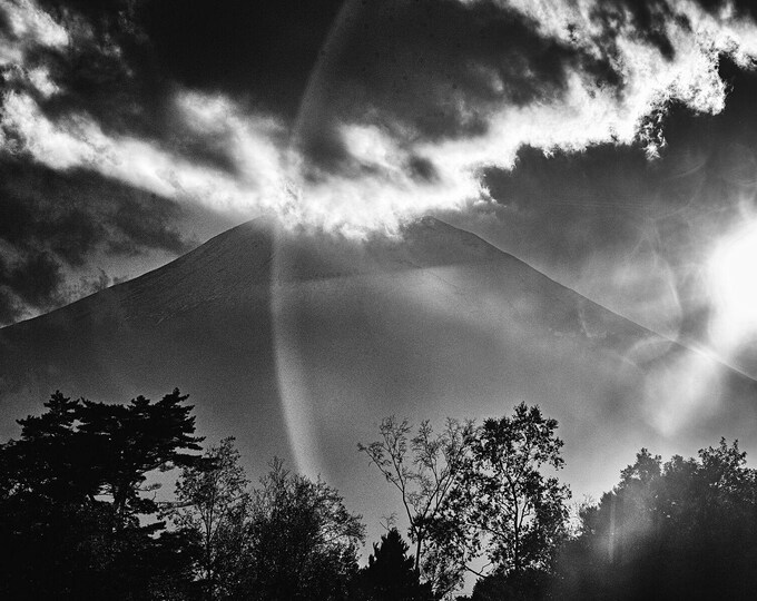 Mt. Fuji, volcano in Japan, 2015