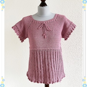 Crochet pattern Tunic Leonie (German pattern)