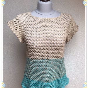 Crochet pattern madeleine tunic