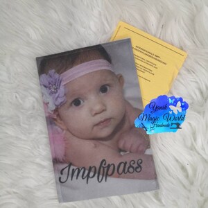 Impfpass Hülle mit Foto oder Motiven bedruckt , personalisiert bedruckt, kleine Geschenk, zum einstecken, Filz Hülle, Impfung,