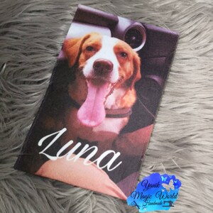 Hundepasshülle mit Foto und Name, Hund, Hülle, personalisiert, Tierpass, kleine Geschenk, Reisepasse,