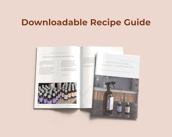 Eco-Friendly Natural Cleaner Recipe | Make Your Own Surface Cleaner Concentrate | Soapy & Bubbly Digital Guide
