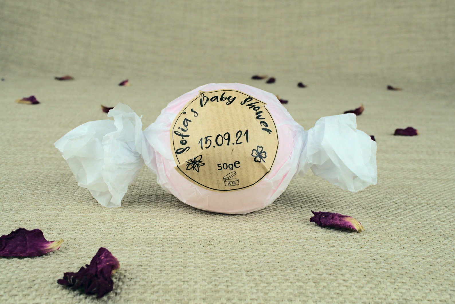 Personalized Bath Bombs for Baby Shower Favors Set of 9 Etsy UK