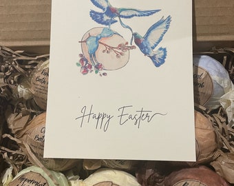 Bath Bombs, set of 9 with personalised card