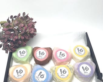 Heart Bath Bombs Set,