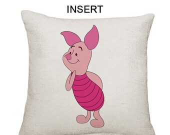 Piglet throw | Etsy Pooh Minimalist Cushion Pillow Cover