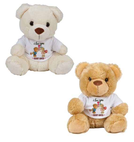 Gift Present Birthday Valentine Teddy Bear Cute Cuddly NEW I LOVE HEIDI 
