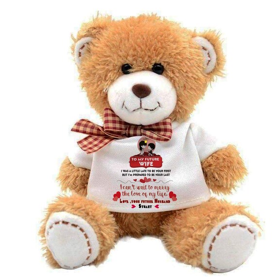 my first teddy bear personalised