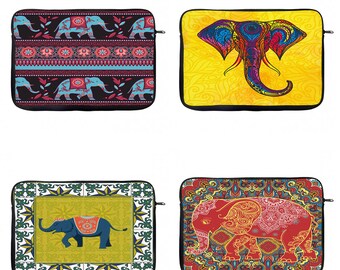 Laptop Notebook Personalized Elephant Handle Sleeve Bag Case Cover for 13 inches MacBook Pro Twin Sides Printing Laptop Notebook Personalized Elephant Handle Sleeve Bag Case Cover for 13 inches MacBook Pro Twin Sides Printing