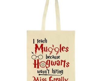 Potter themed Personalised I Teach as Hugwarts Wasn't Hiring Teacher's Day  End of Year Thanks-Giving 500 Ml Water Bottle.