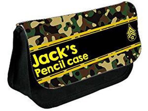 Army pencil case top