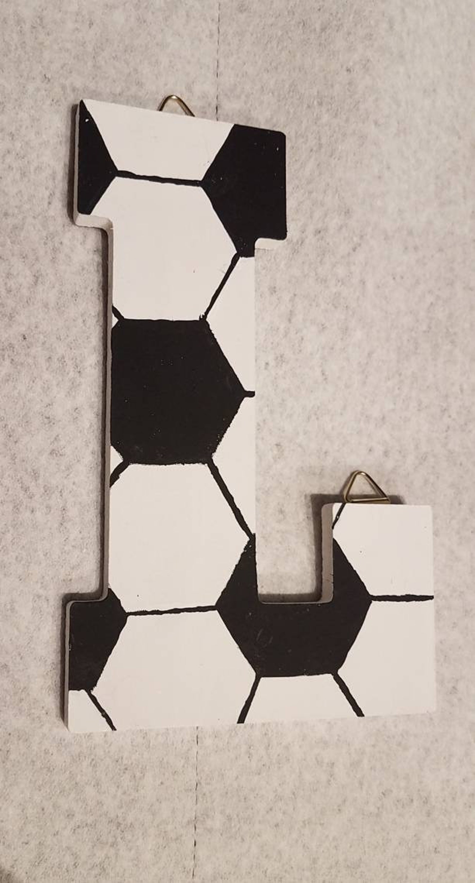 Sports Themed Letters Etsy