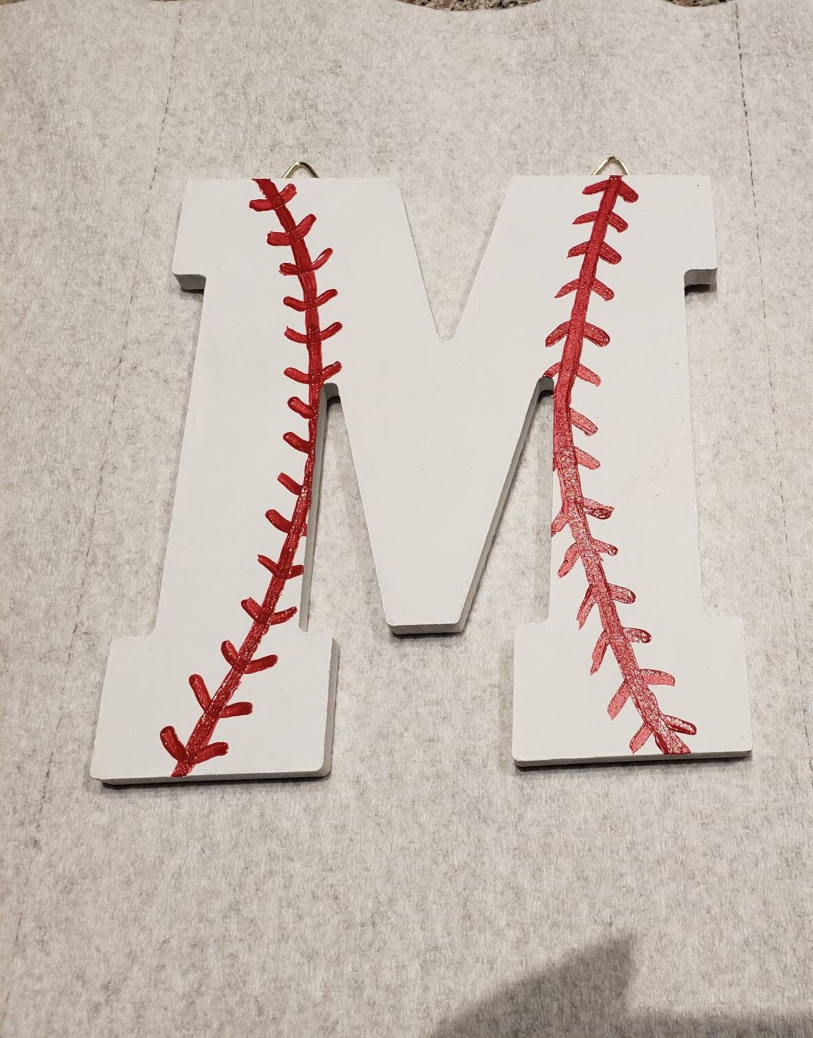 Sports themed letters Etsy