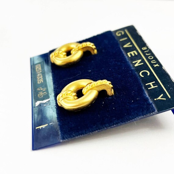 Givenchy Vintage Bijoux Brushed Gold Doorknocker … - image 3